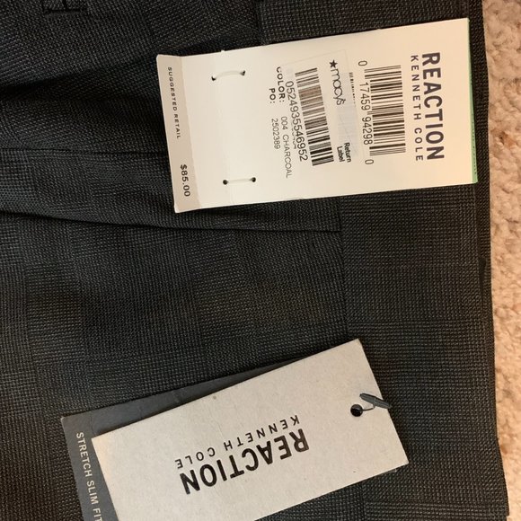 Kenneth Cole Slim Fit 34x30 - Picture 3 of 3